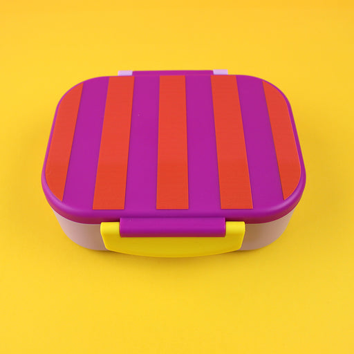 Ava & Yves Brotdose / Lunchbox - Violett/Rot/Flieder