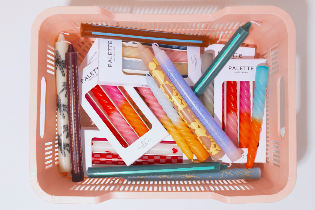 Dinnerkerzen - Set von 4 - Colour Me Cool