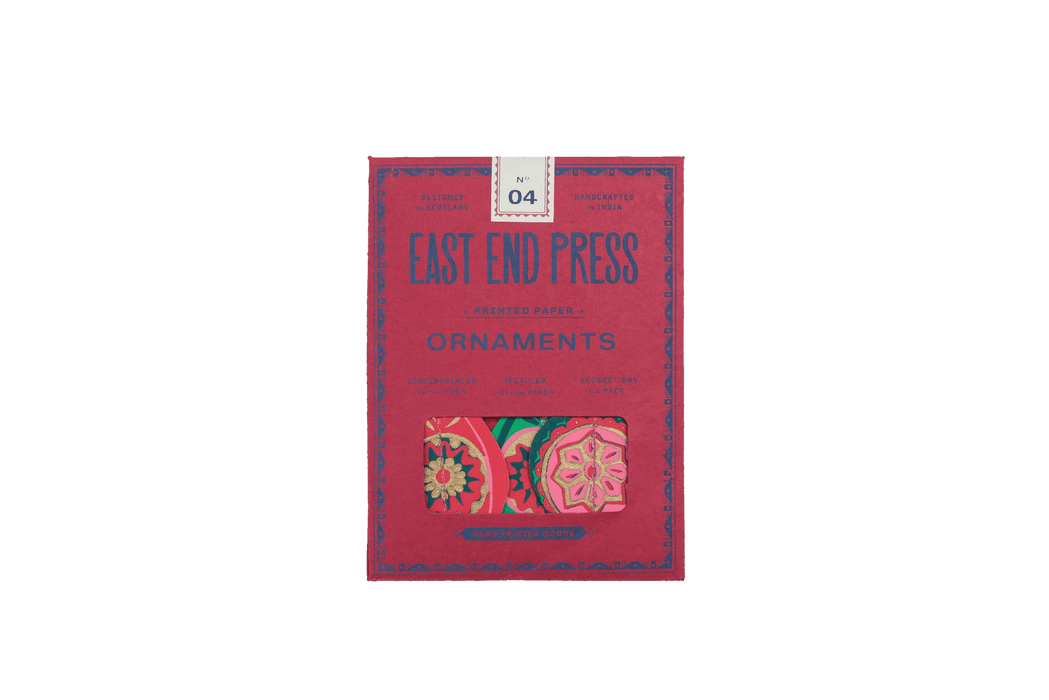 Ornaments - Genähte Papierornamente