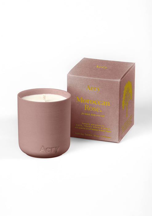 Marokkanische Rosen Mini-Kerze