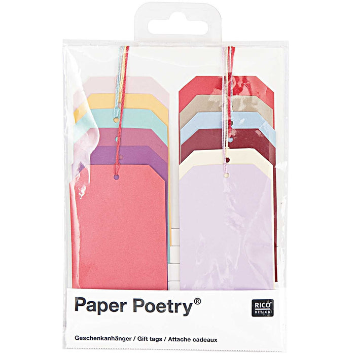 Paper Poetry Geschenkanhänger Set