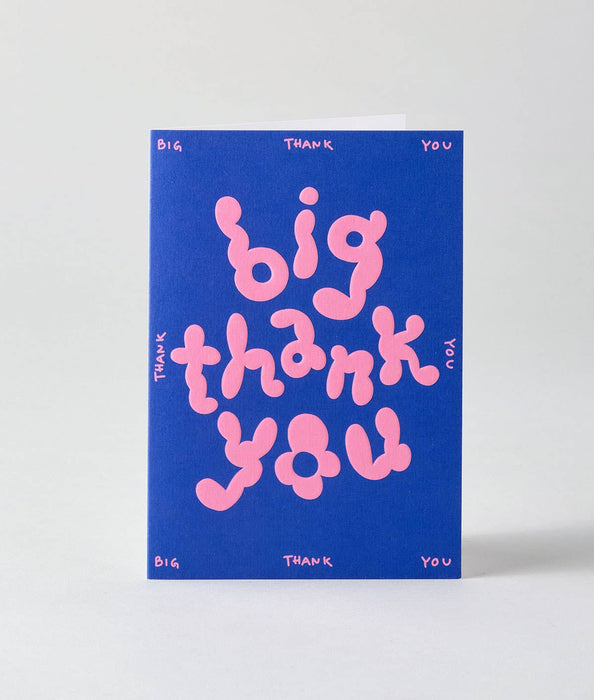 Grußkarte - Big Thank You