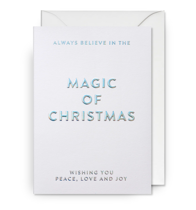 Grußkarte Weihnachten - Magic of Christmas