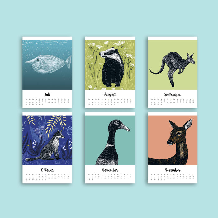 Tiere - Katja Rub Kalender 2027