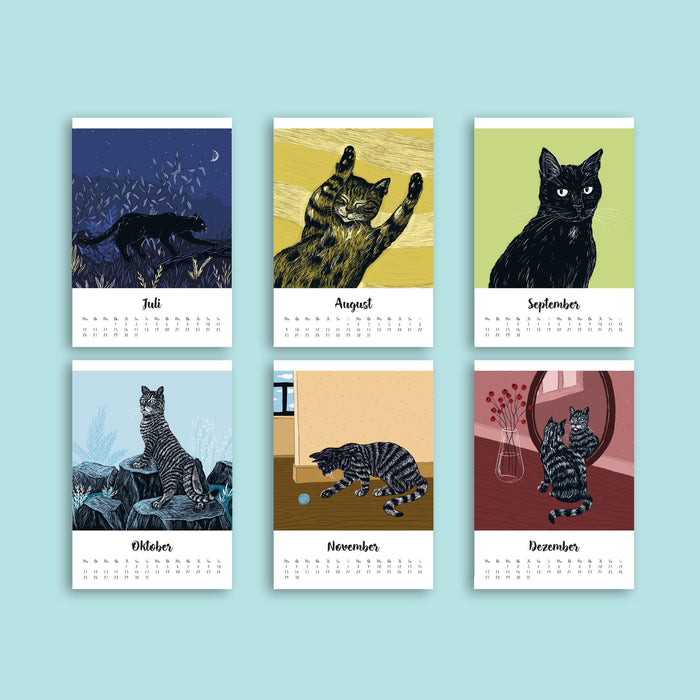 Katzen - Katja Rub Kalender 2027
