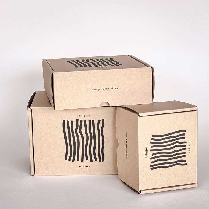 Espresso  Stripes - amalfi mint (2er Set - 4 Teile)