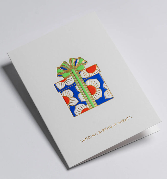 Grußkarte - Decorative Gift Box by Hanna Werning