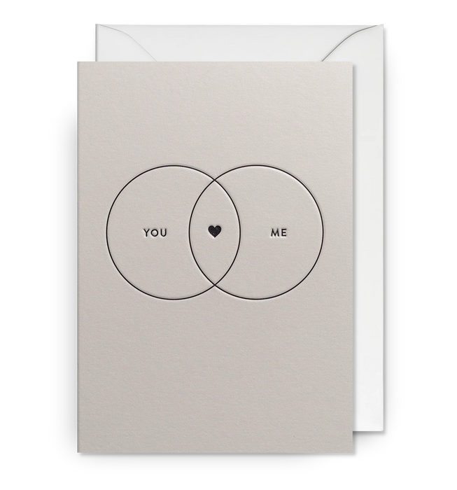 Grußkarte - You & Me