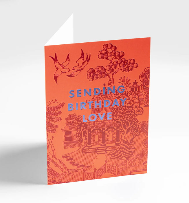 Grußkarte - Sending Birthday Love