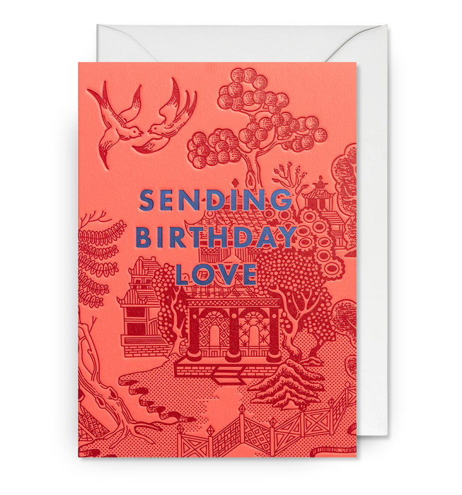 Grußkarte - Sending Birthday Love