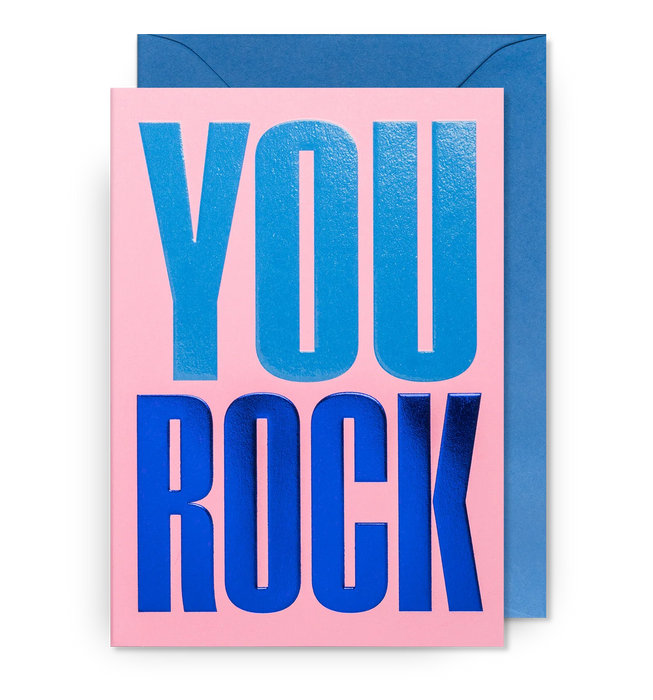 Grußkarte - You Rock