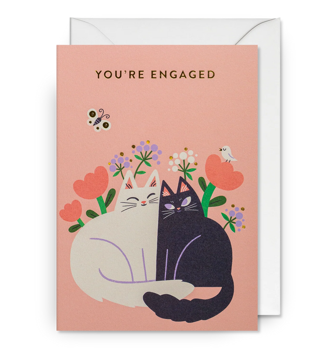 Grußkarte - You're engaged
