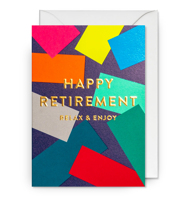 Grußkarte - Happy Retirement