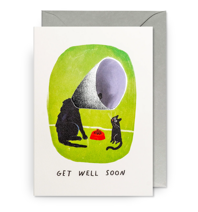 Grußkarte - Get Well Soon