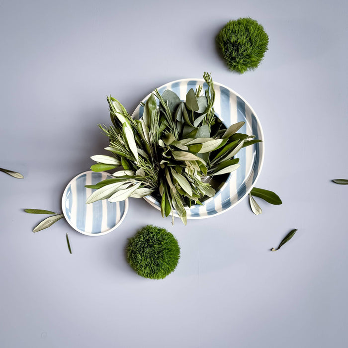 Schale Stripes - morning azzurro