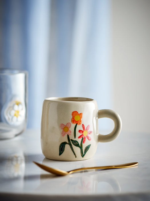Bloomingville MINI - Millie Tasse - Blumenstrauß weiß