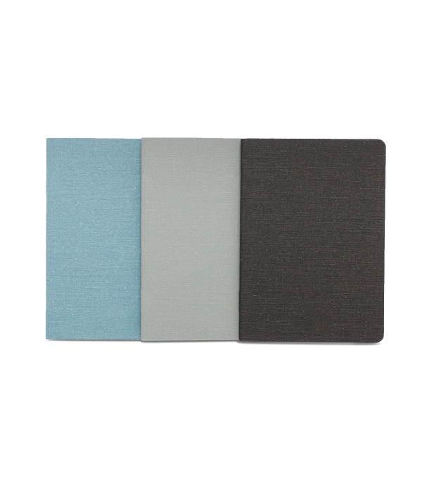 Mini-Jotter aus Leinen