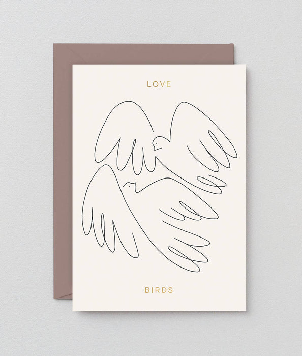 Grußkarte „Love Birds“