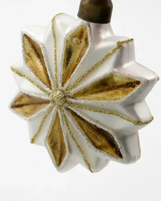Weihnachtsschmuck HDStella - Gold, Weiß