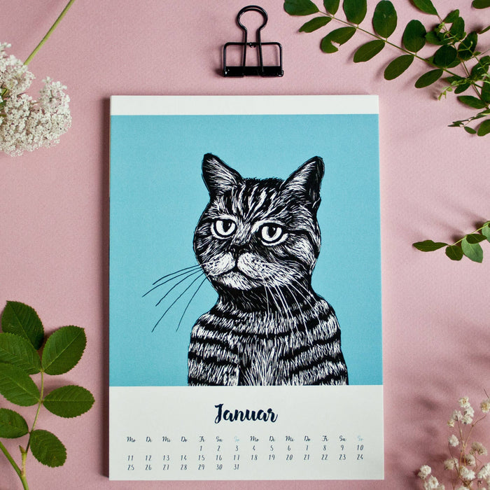 Katzen - Katja Rub Kalender 2027