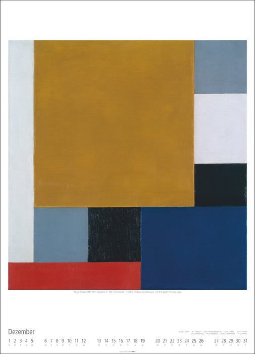 Bauhaus Kalender 2027