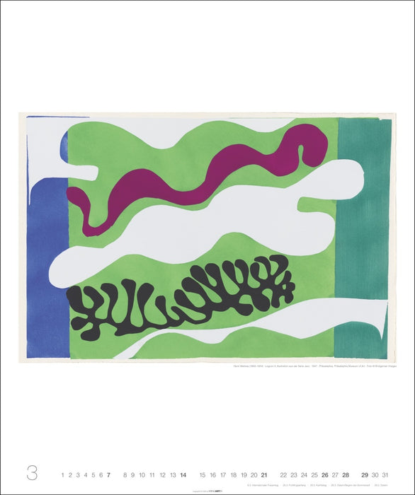 Henri Matisse Edition Kalender 2027
