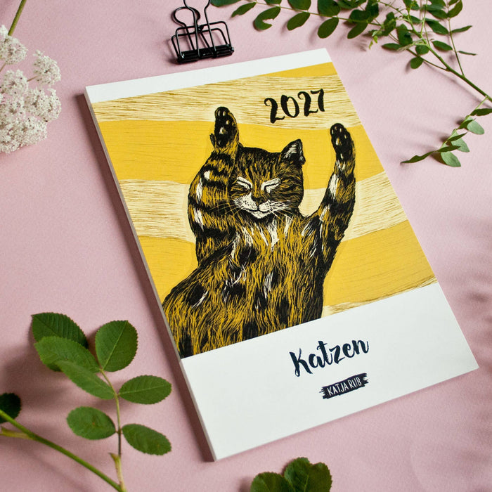Katzen - Katja Rub Kalender 2027