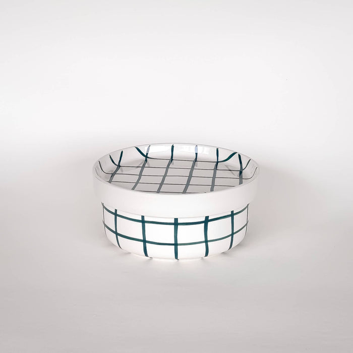 Teller Grid Klein - Gentle Green