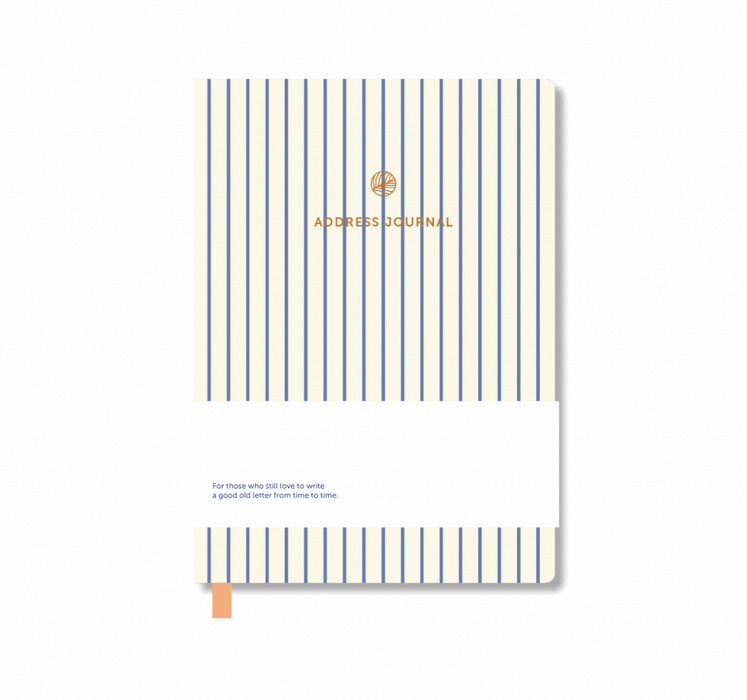 A-Journal Address Book - Stripes