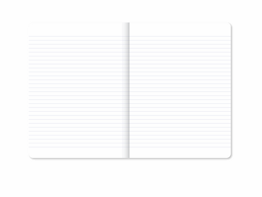 A-Journal Fabrique Notebook - Stripes Lavender - A5