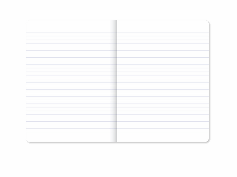 A-Journal Fabrique Notebook - Stripes Lavender - A5