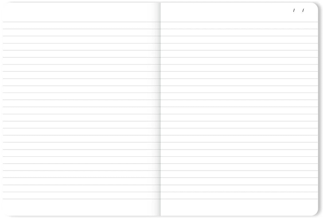 A-Journal Fabrique Notebook - Stripes Orange