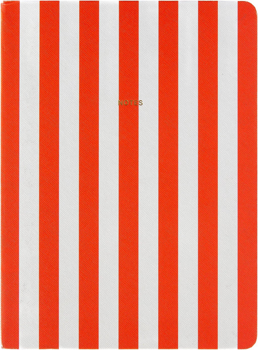 A-Journal Fabrique Notebook - Stripes Orange
