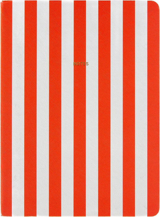 A-Journal Fabrique Notebook - Stripes Orange