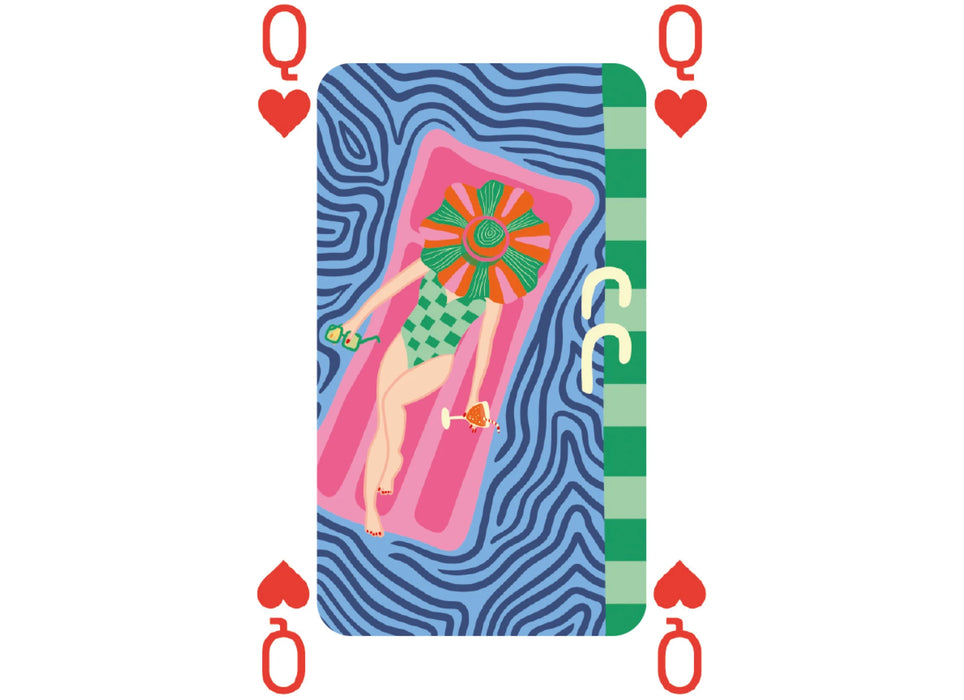 A-Journal Fabrique Playing Cards - Summer