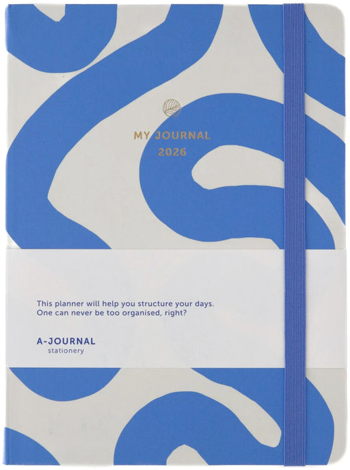 A-Journal My Journal 2026 - A5 - Flow Blue