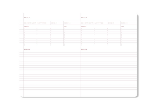 A-Journal Recipe Journal - A4