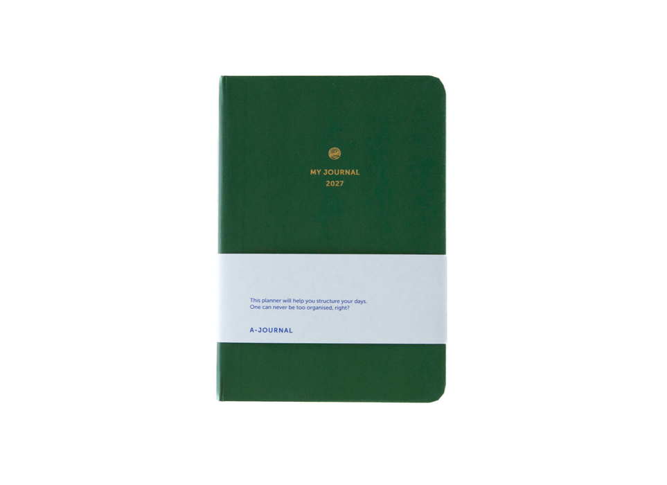 A-Journal Stationery My Journal Diary - A6 - 2027 - Olive