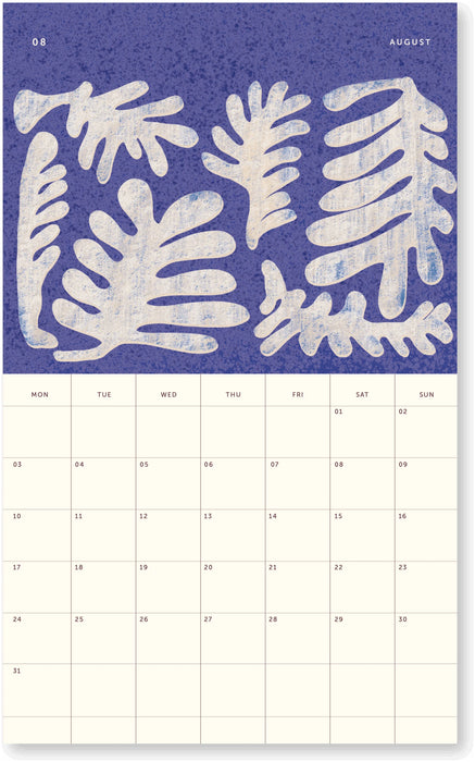 A-Journal Wall Calendar 2026 - Arty