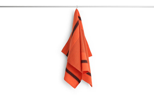 HAY Linear Tea Towel - Warm Red