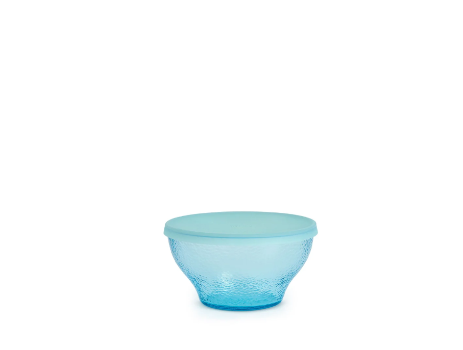 Alessi Fresco Frischhaltebehälter aus Glas by David Chipperfield - Blau - 77 cl