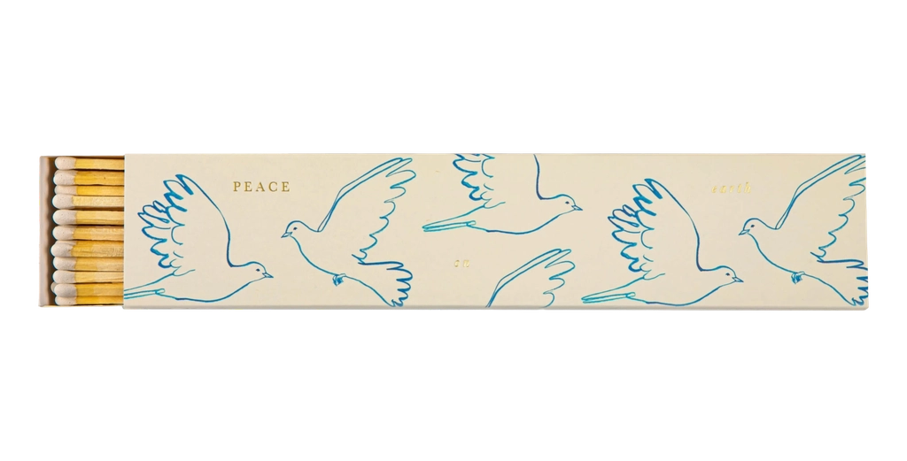 Archivist Lange Streichhölzer - Peace on Earth