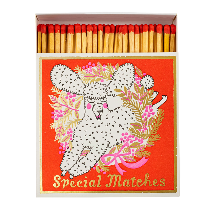 Archivist Streichhölzer - Christmas - Christmas Poodle