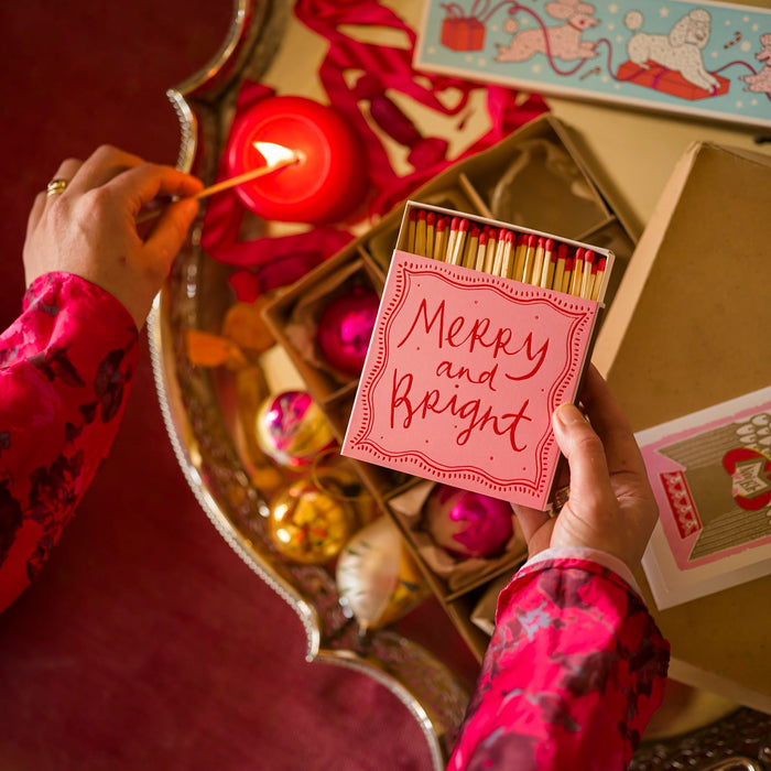 Archivist Streichhölzer - Christmas - Merry and Bright