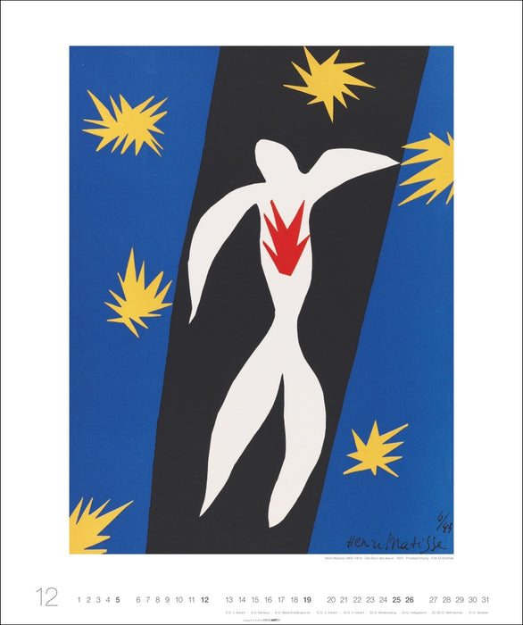 Athesia Henri Matisse Edition Kalender - 2027