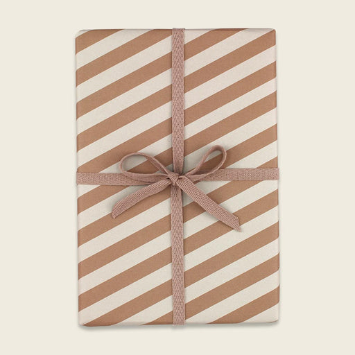 Ava & Yves Geschenkpapier gestreift - Tasted Nut