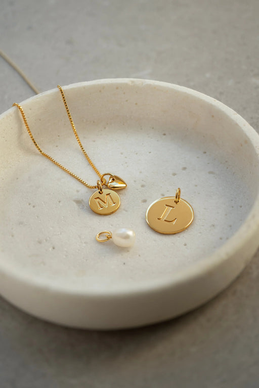Syster P Beloved Pearl Pendant - Gold