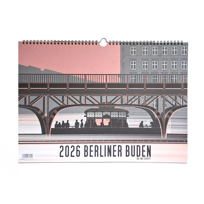 S.WERT Kalender 2026: Berliner Buden