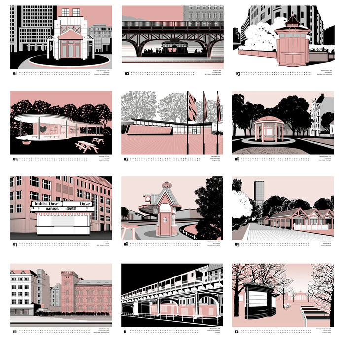 S.WERT Kalender 2026: Berliner Buden