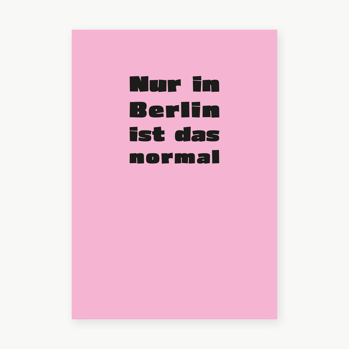 Postkarte - Berlin Normal